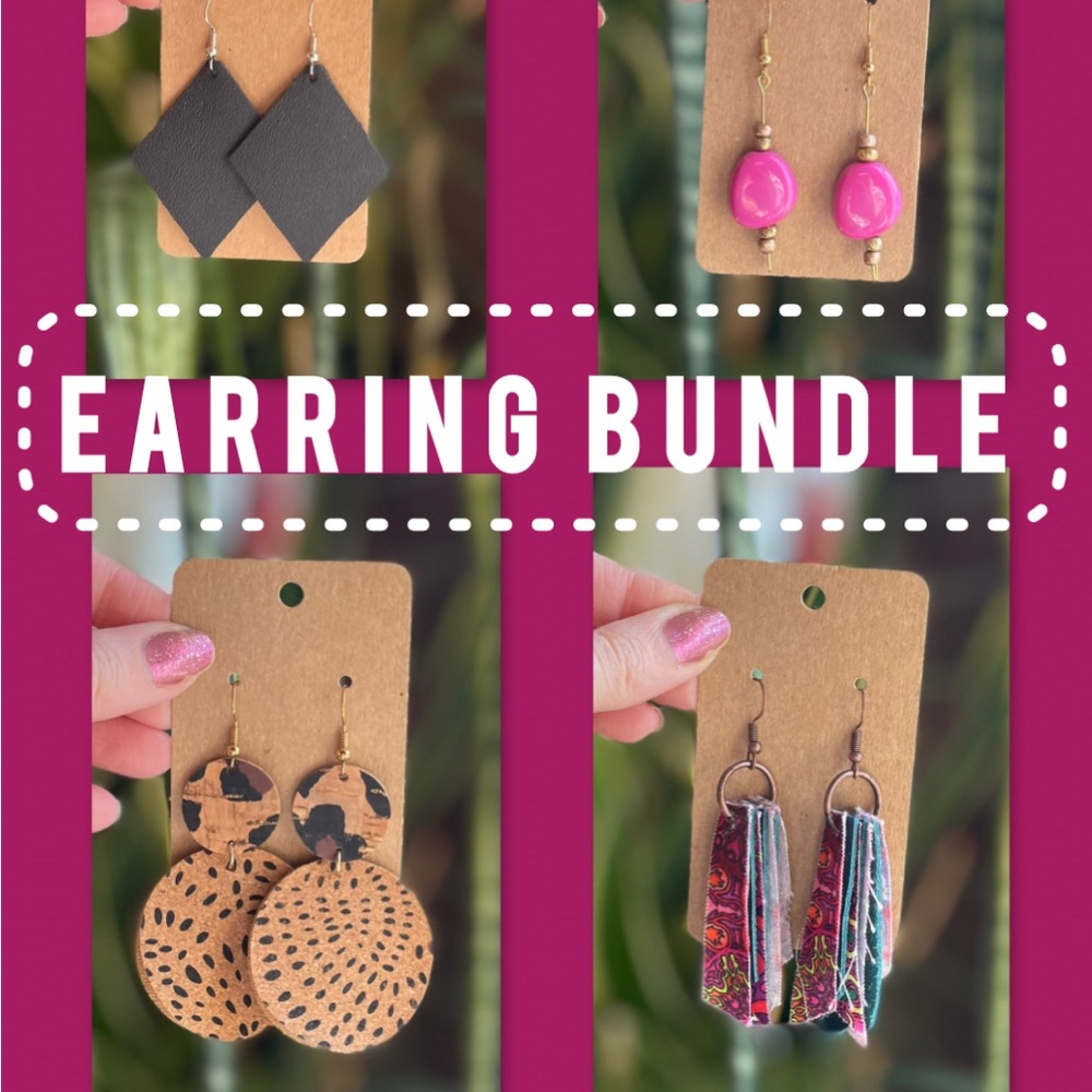 Earring Bundle Sale, Handmade Earrings, Jewelry Bundle Sale, New Earrings